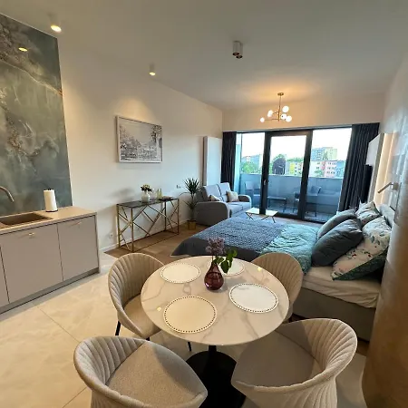 Hanza Tower Blue Bay Apartamento Szczecin